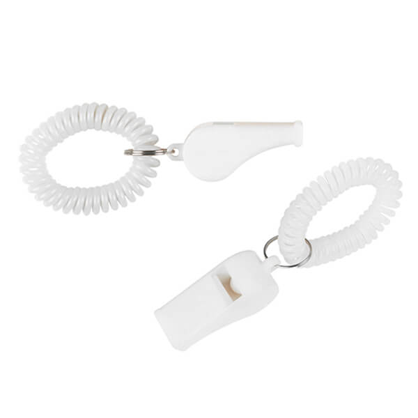 Coil Wrist Bracelet with Whistle - Image 4