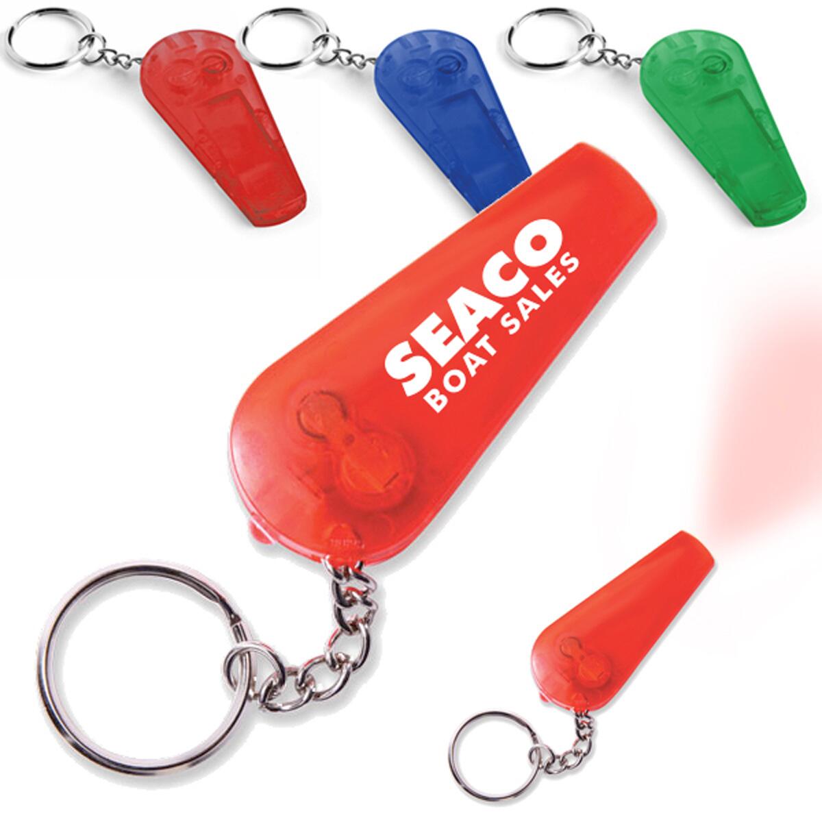 Whistle Light Key Chain