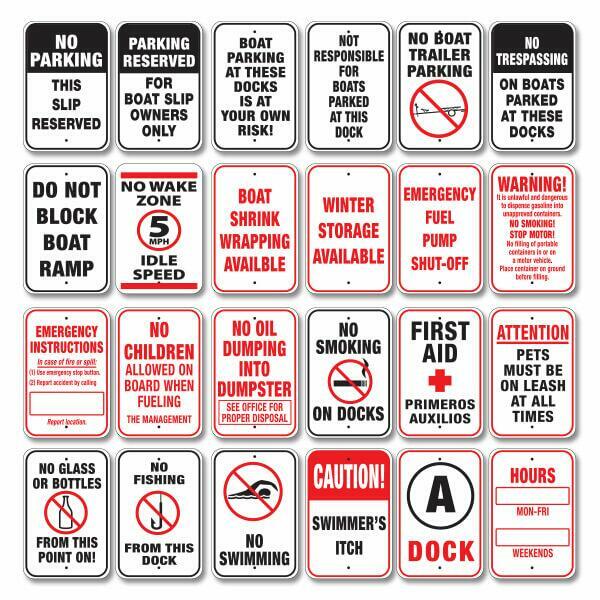 Poly Marine Signs