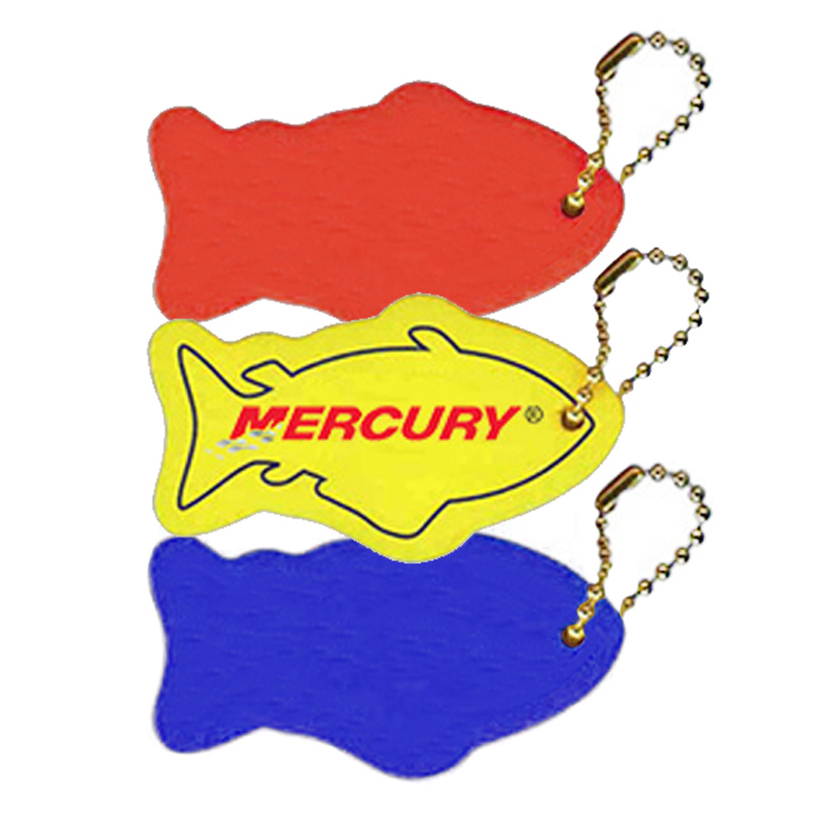 Soft Foam Fish Key Fobs