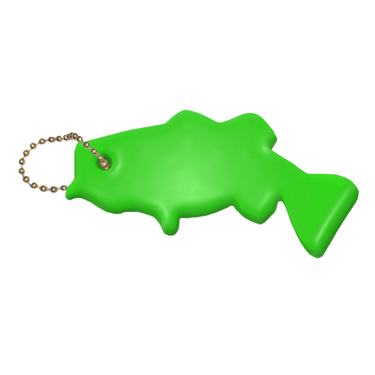 Bass Shaped Floating Key Fobs - Image 2