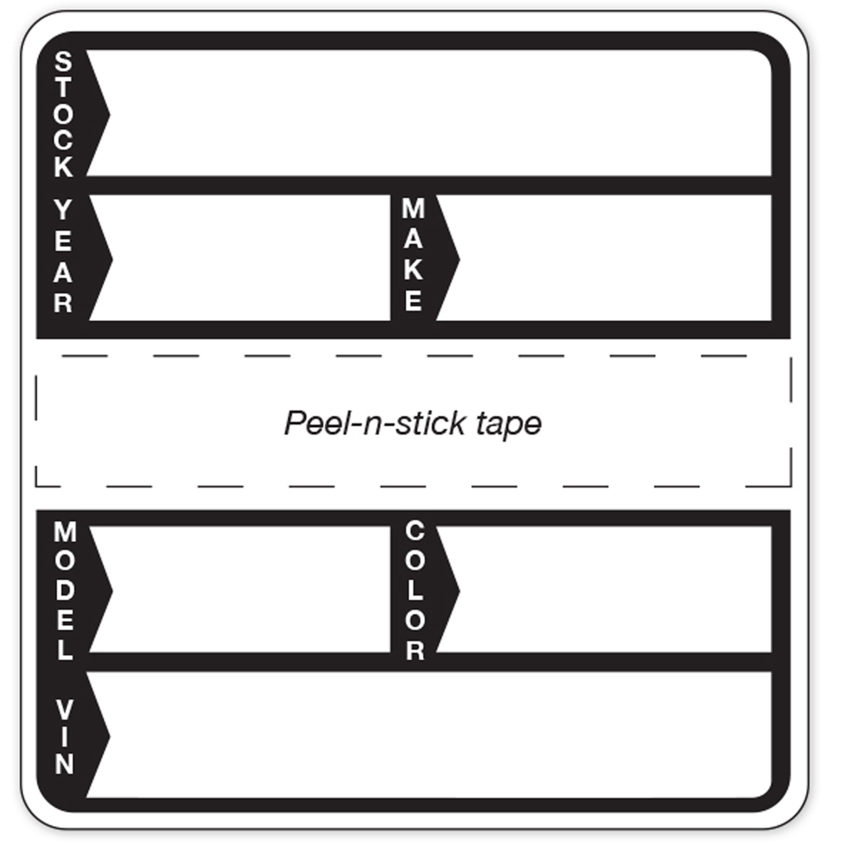 Plastic Stock Stickers - Image 2