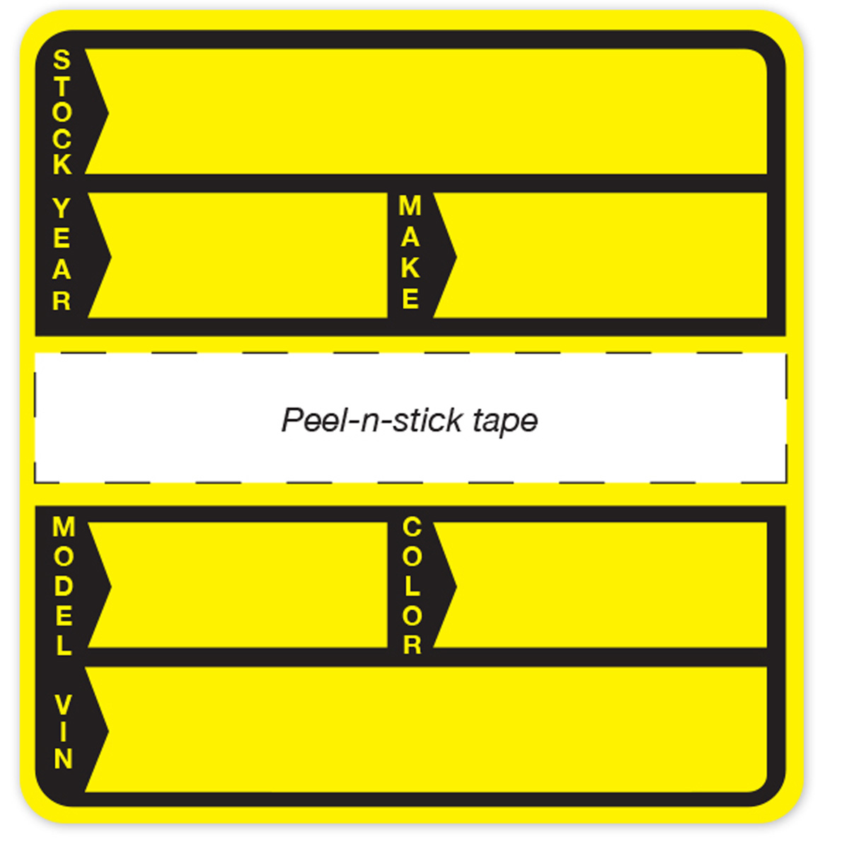 Plastic Stock Stickers - Image 3