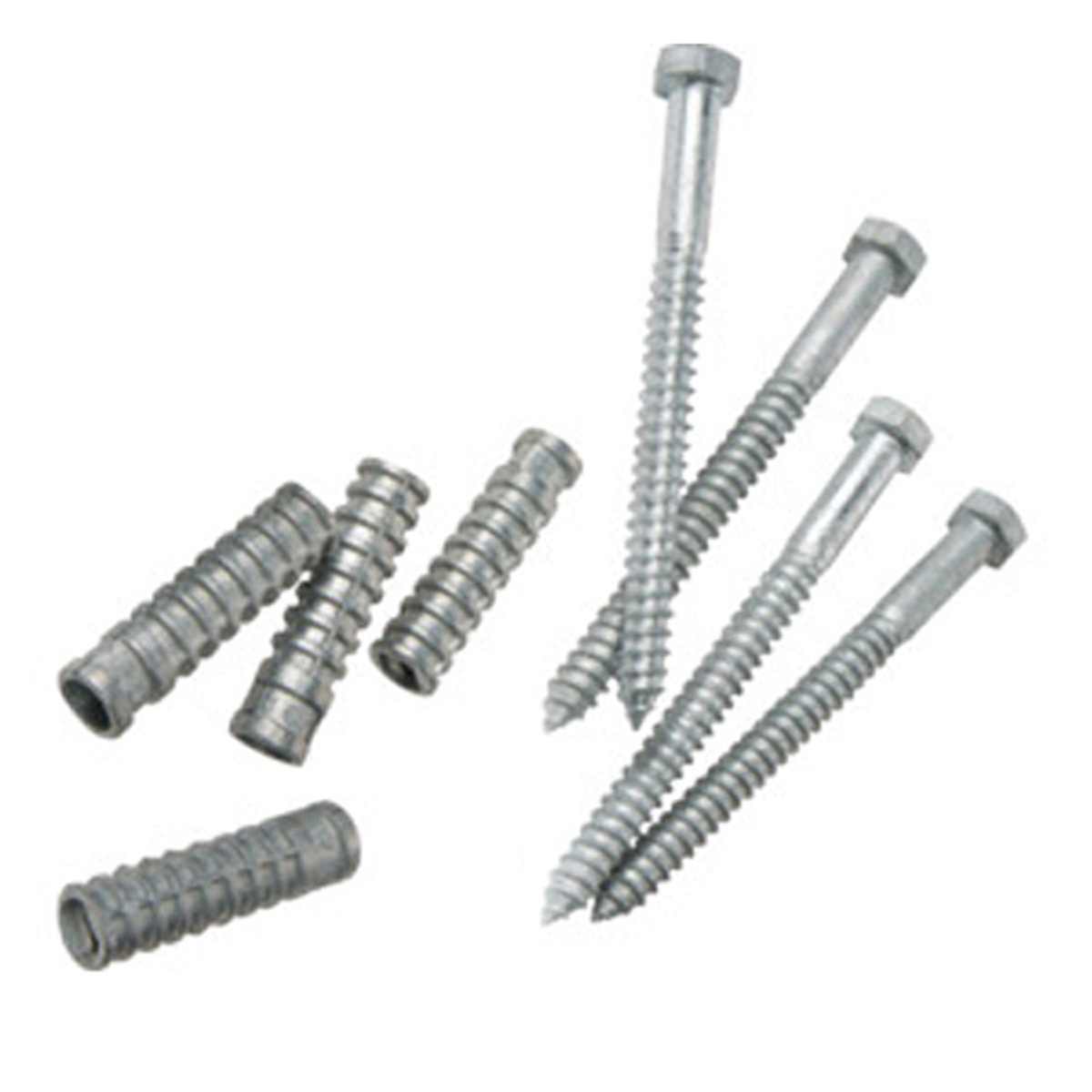 Lag Bolts & Metal Shields