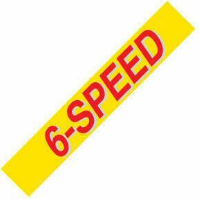 6-SPEED Windshield Slogans - Image 2