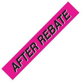 AFTER REBATE Windshield Slogans - Image 2