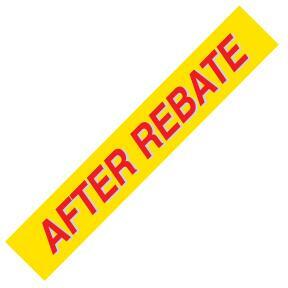 AFTER REBATE Windshield Slogans - Image 4