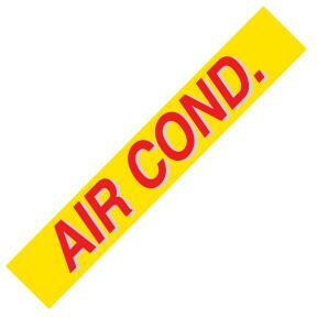 AIR COND. Windshield Slogans - Image 4