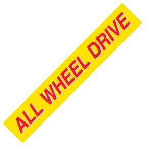 ALL WHEEL DRIVE Windshield Slogans - Image 4