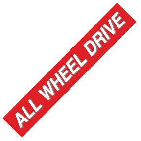 ALL WHEEL DRIVE Windshield Slogans - Image 2
