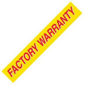 FACTORY WARRANTY Windshield Slogans - Image 3
