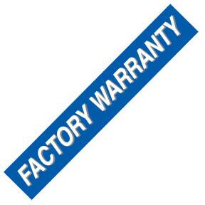 FACTORY WARRANTY Windshield Slogans - Image 2