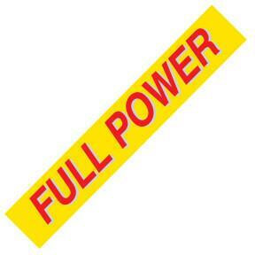 FULL POWER Windshield Slogans - Image 4