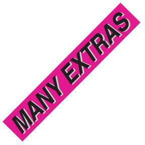 MANY EXTRAS Windshield Slogans - Image 3
