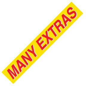 MANY EXTRAS Windshield Slogans - Image 2