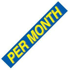 PER MONTH Windshield Slogans - Image 2