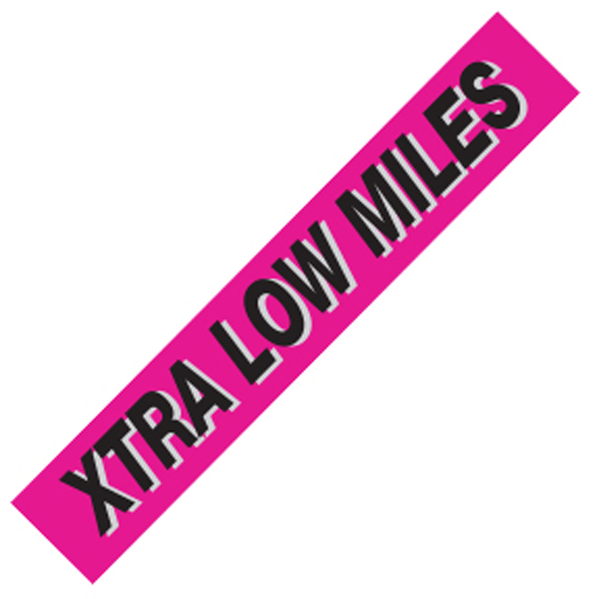 XTRA LOW MILES Windshield Slogans - Image 2