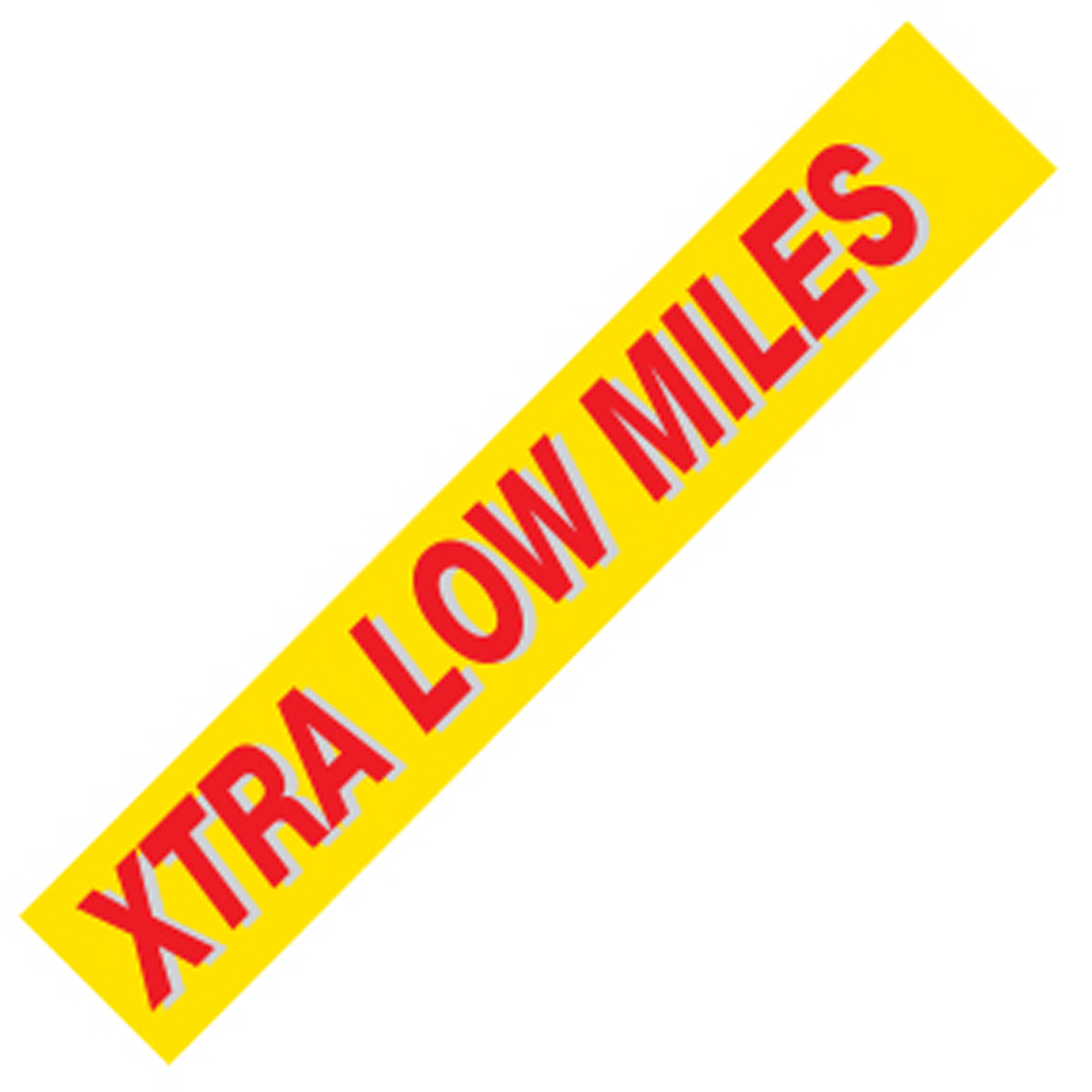XTRA LOW MILES Windshield Slogans - Image 3