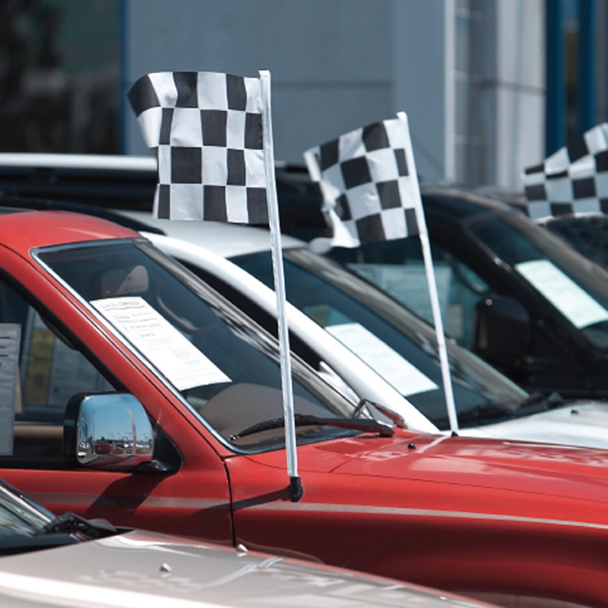 Antenna Checkered Racing Flags - Image 2