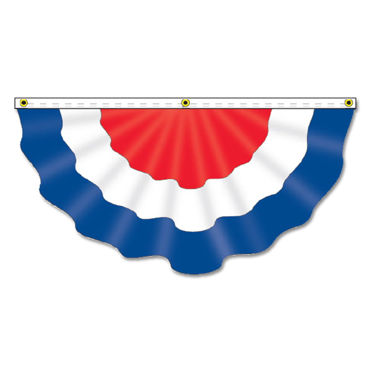 Patriotic Pleated Fans