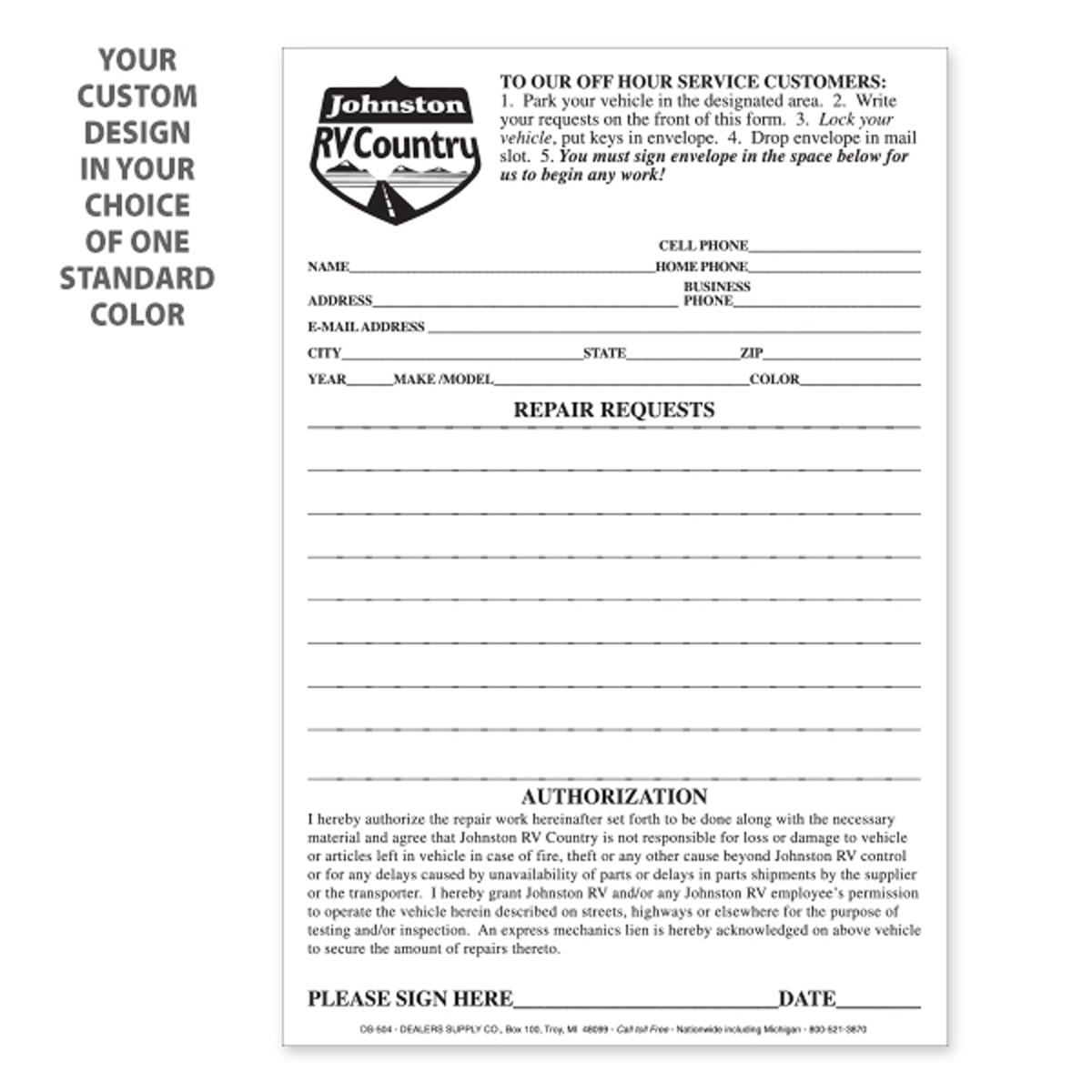Custom Early Bird Envelopes - Image 4