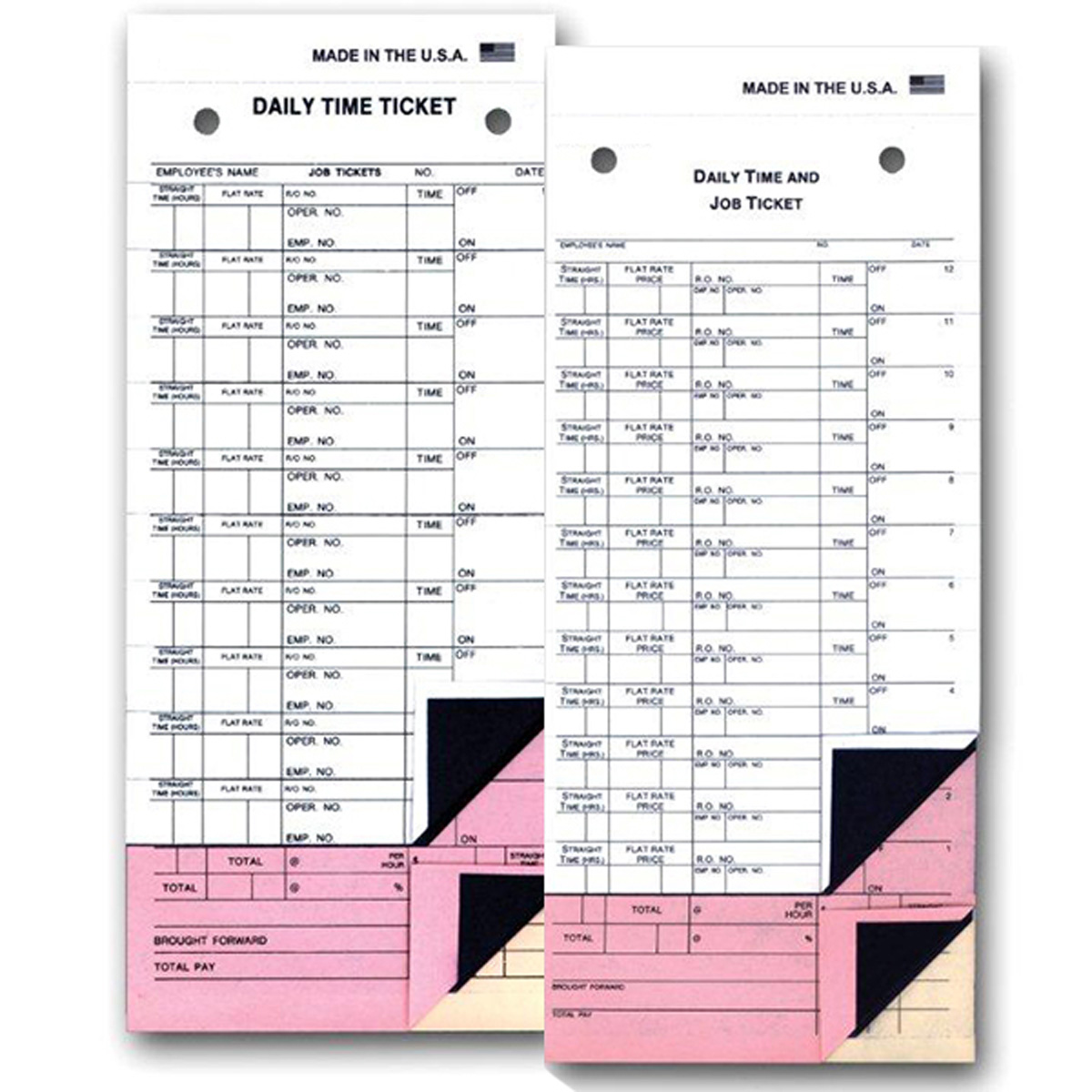 Daily Time and Job Tickets