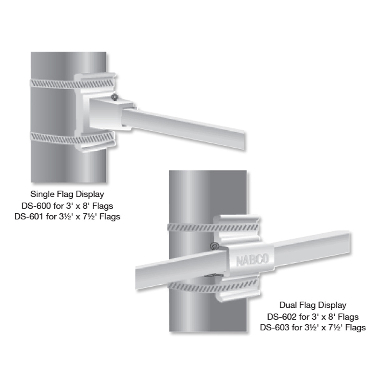 Flag Hanging Brackets