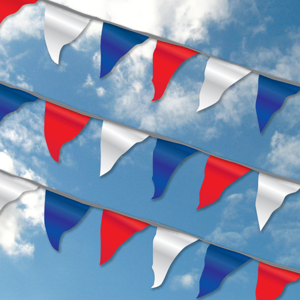 Red, White & Blue Pennants - Image 2