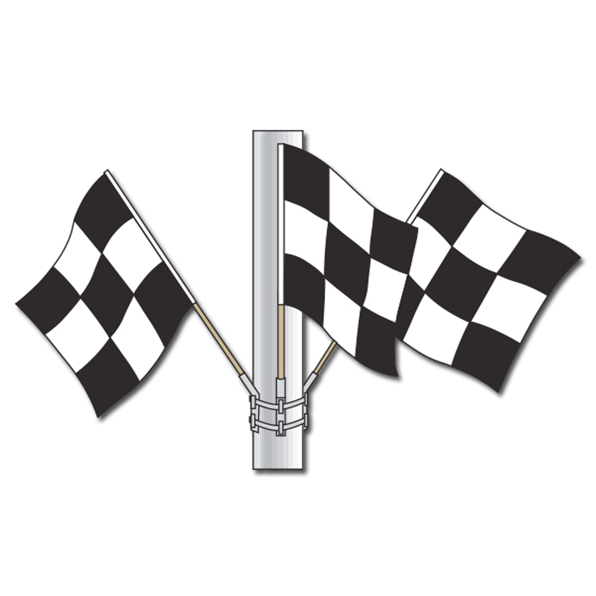 Checkered Nylon Flag Sets - Image 6
