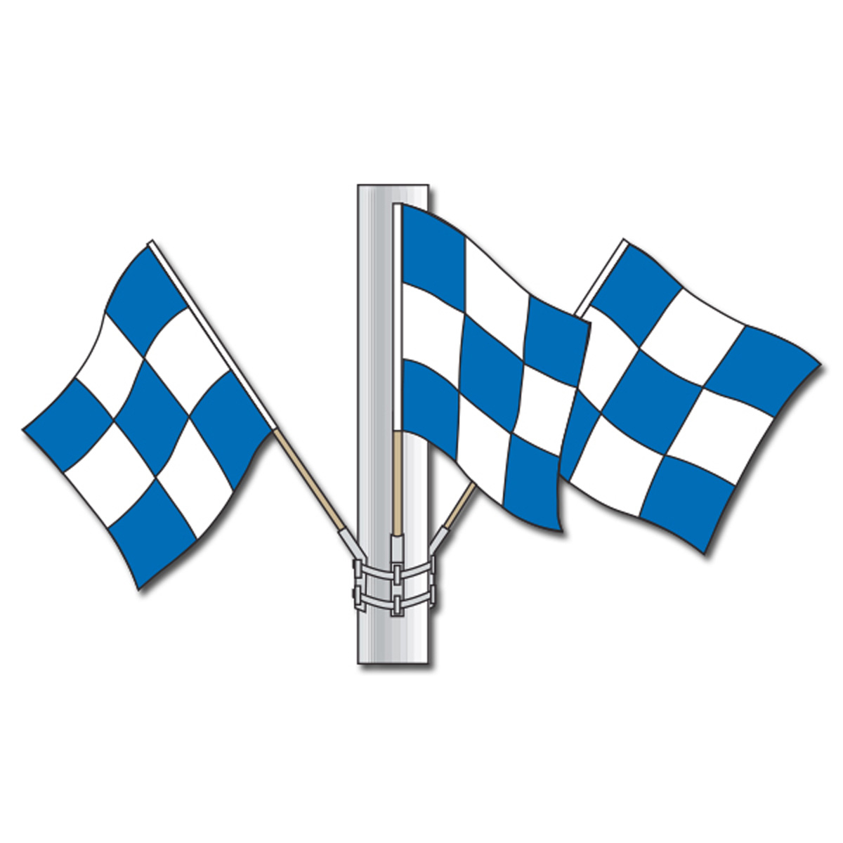 Checkered Nylon Flag Sets - Image 7