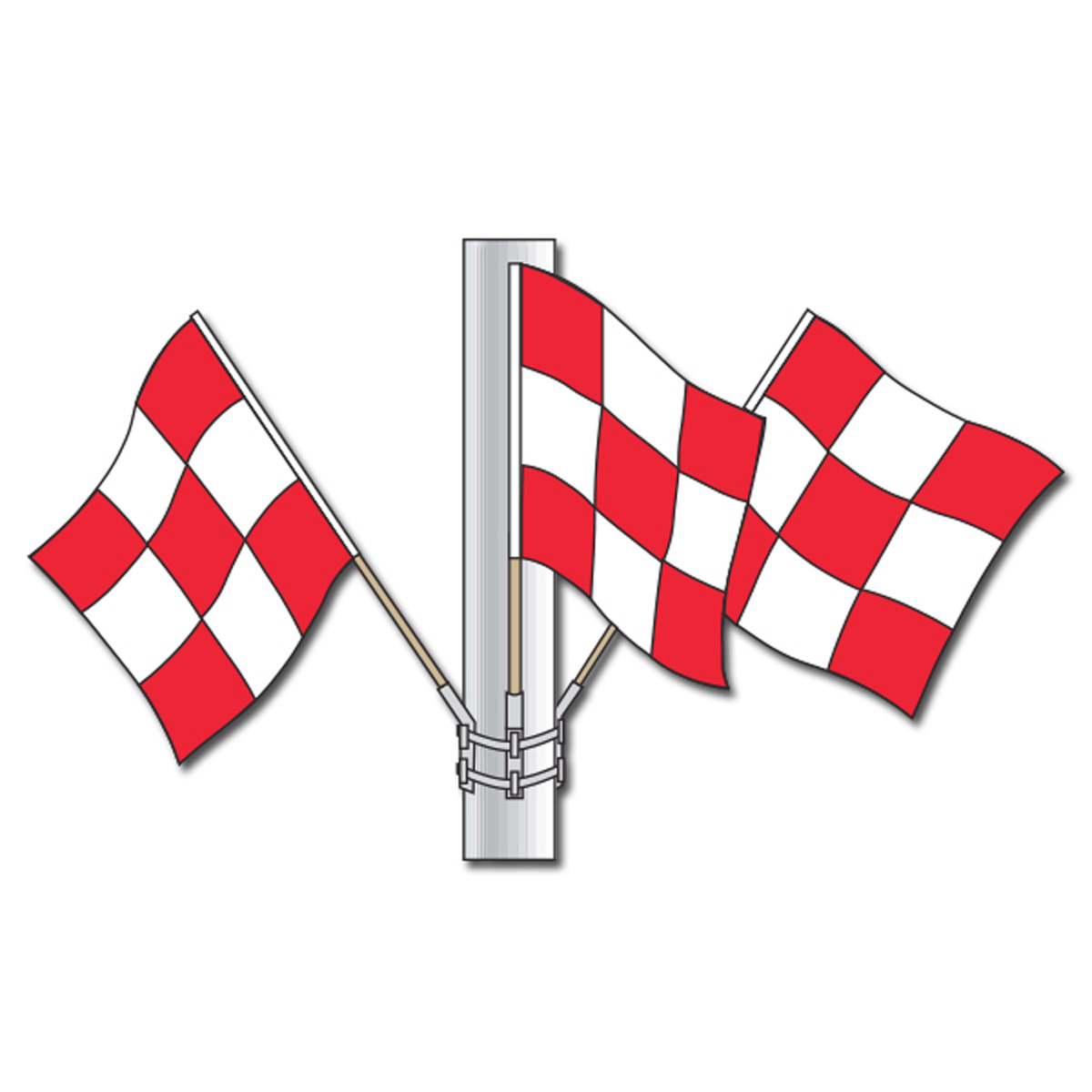 Checkered Nylon Flag Sets - Image 8