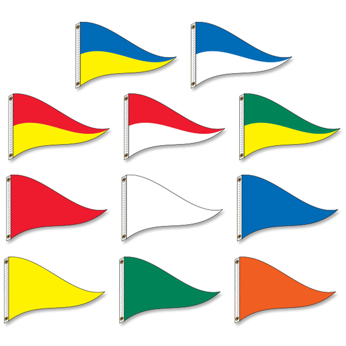 Triangle Nylon Flags