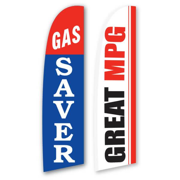 Gas Saver Tall Flags