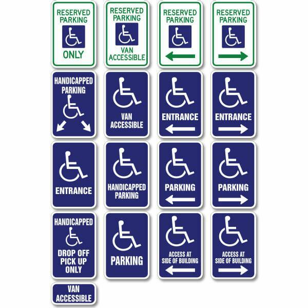 Aluminum Handicap Signs