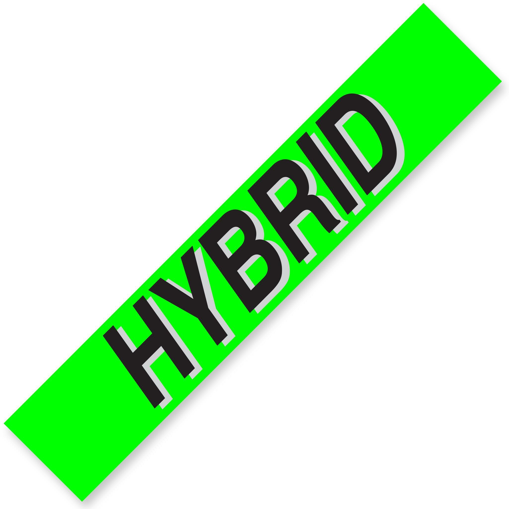 HYBRID Windshield Slogans