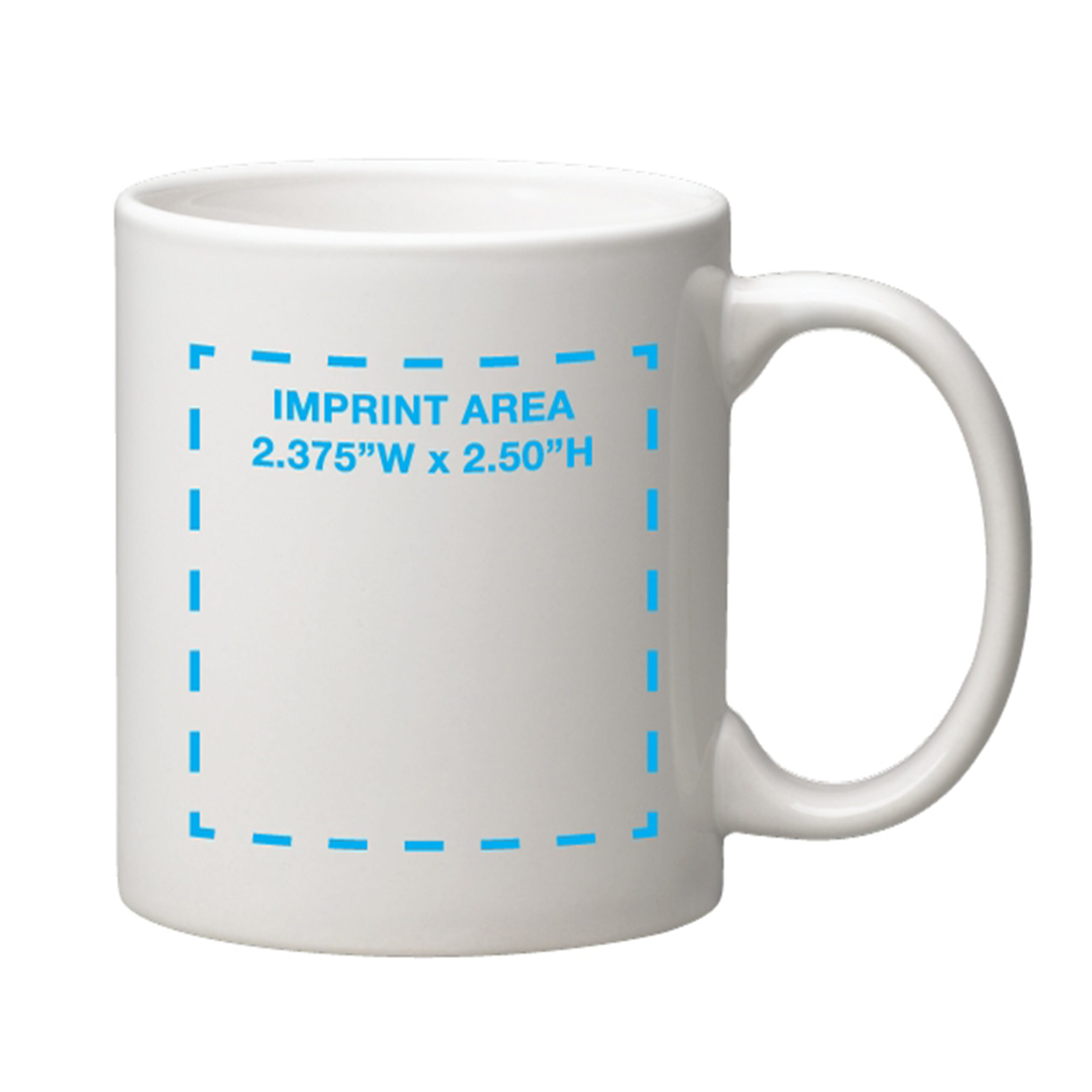 White Ceramic Mugs - Image 2