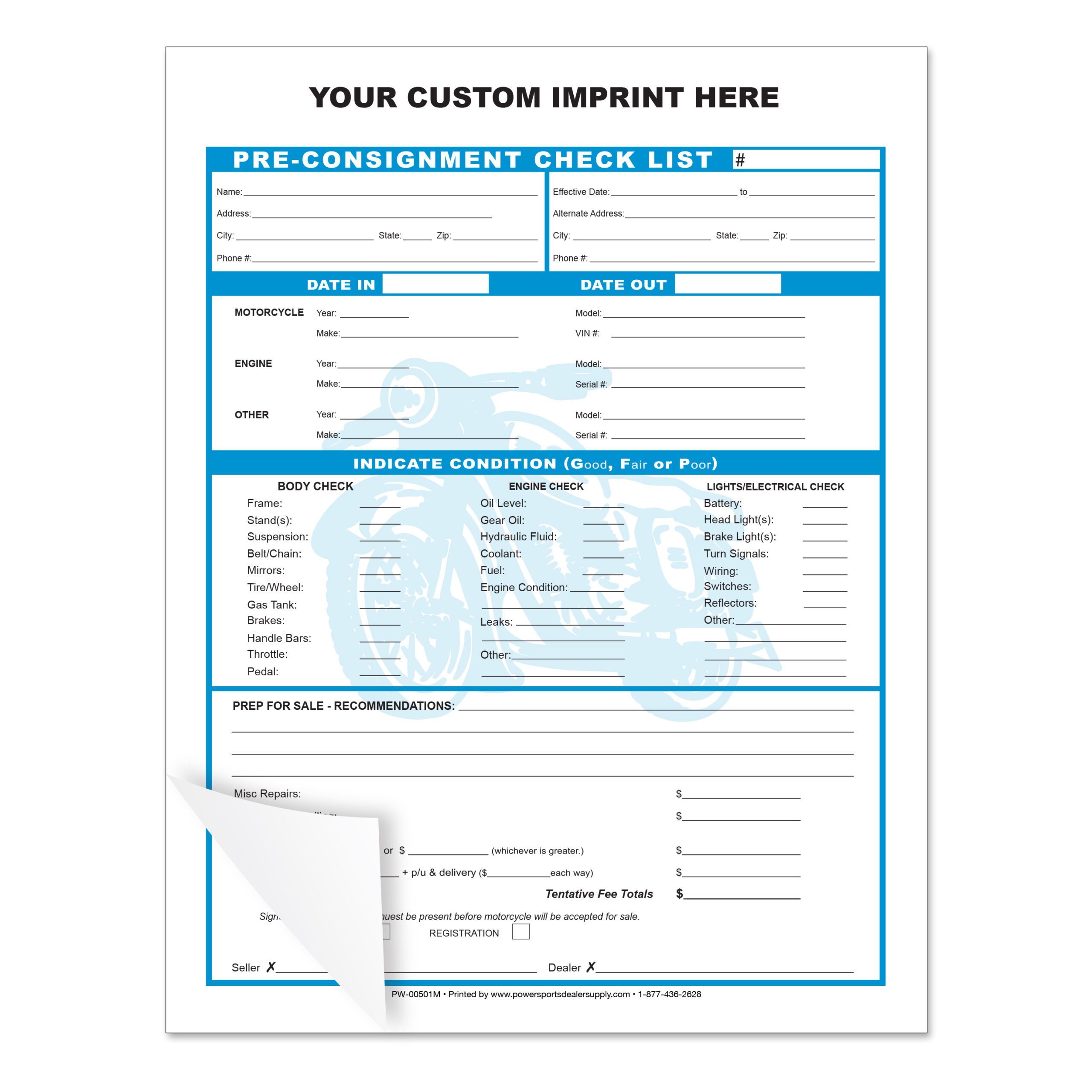 Pre-consignment Forms - Image 2