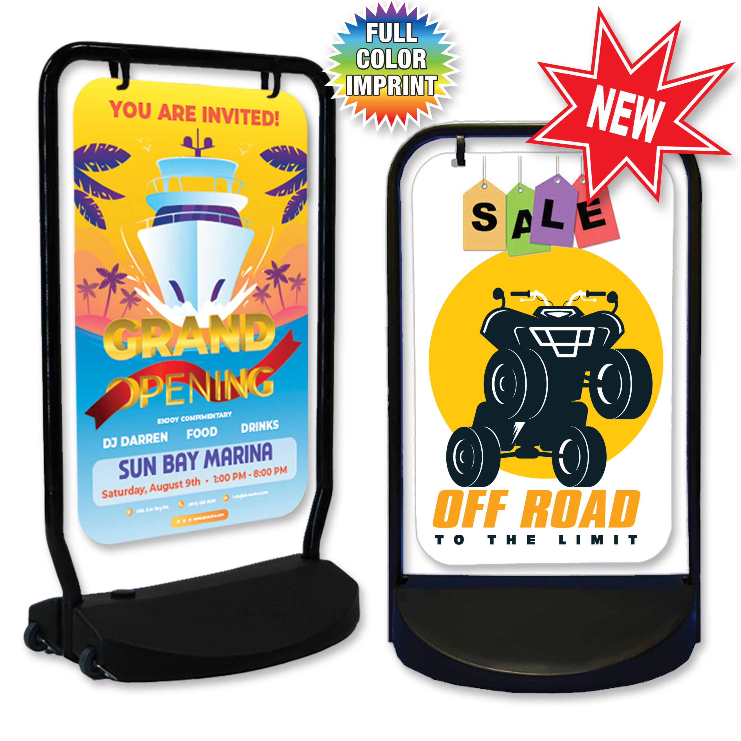 Custom Swing Sign Frame Kits