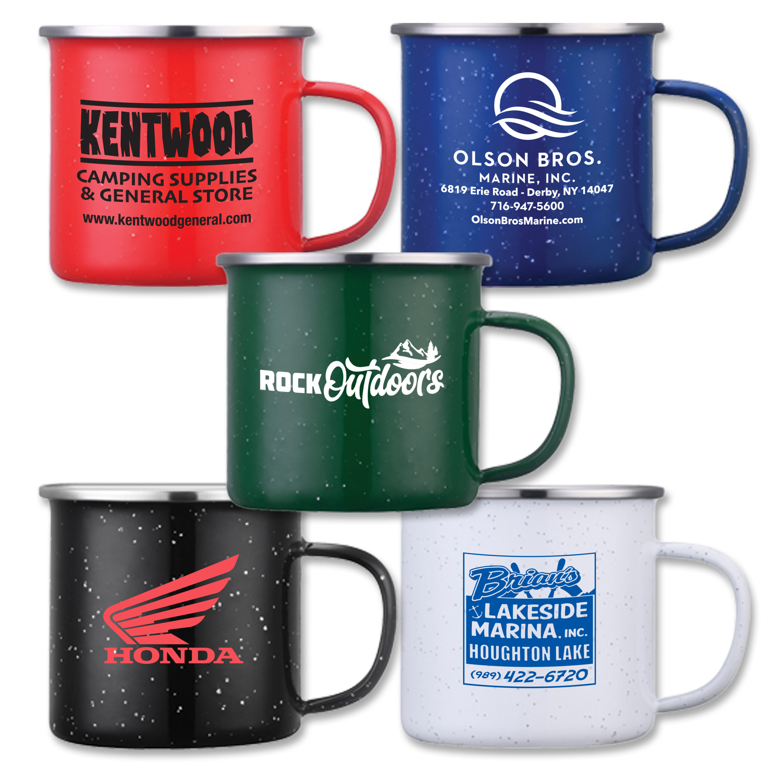 Enamel Camping Mugs - Image 2