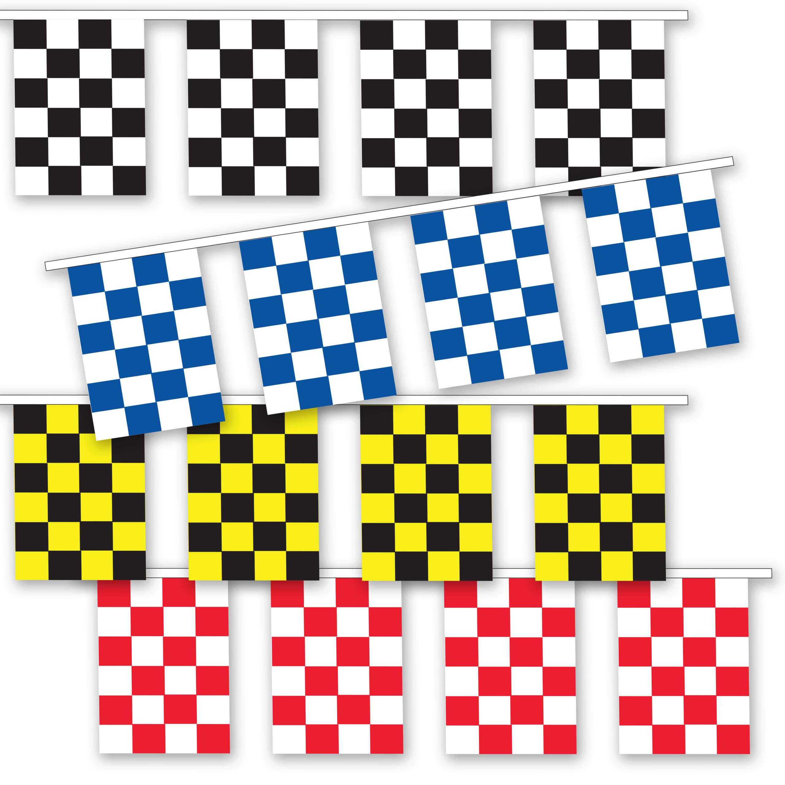 Checkered Flag Pennants