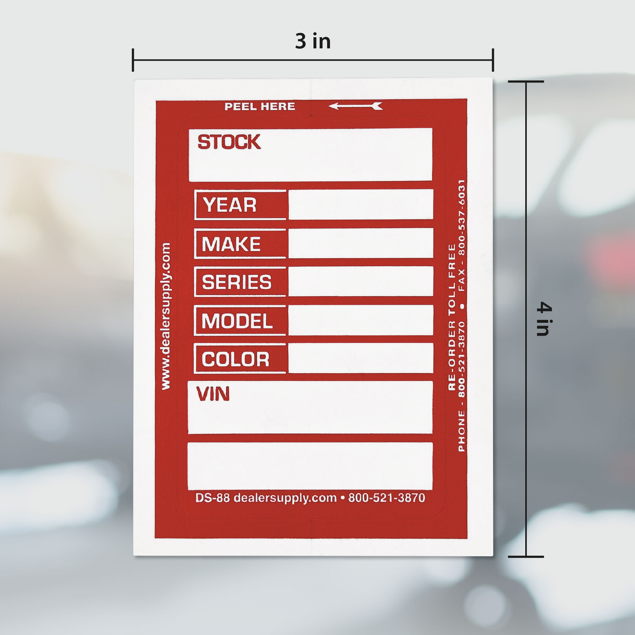 Kleer Bak™ Stock Stickers - Image 2